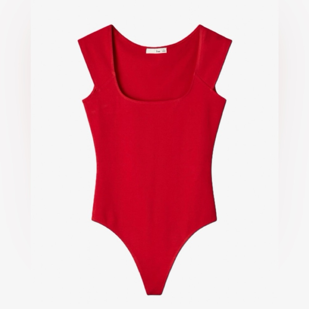 ❤️ Wilfred Free Tazanna Bodysuit Red Aritzia